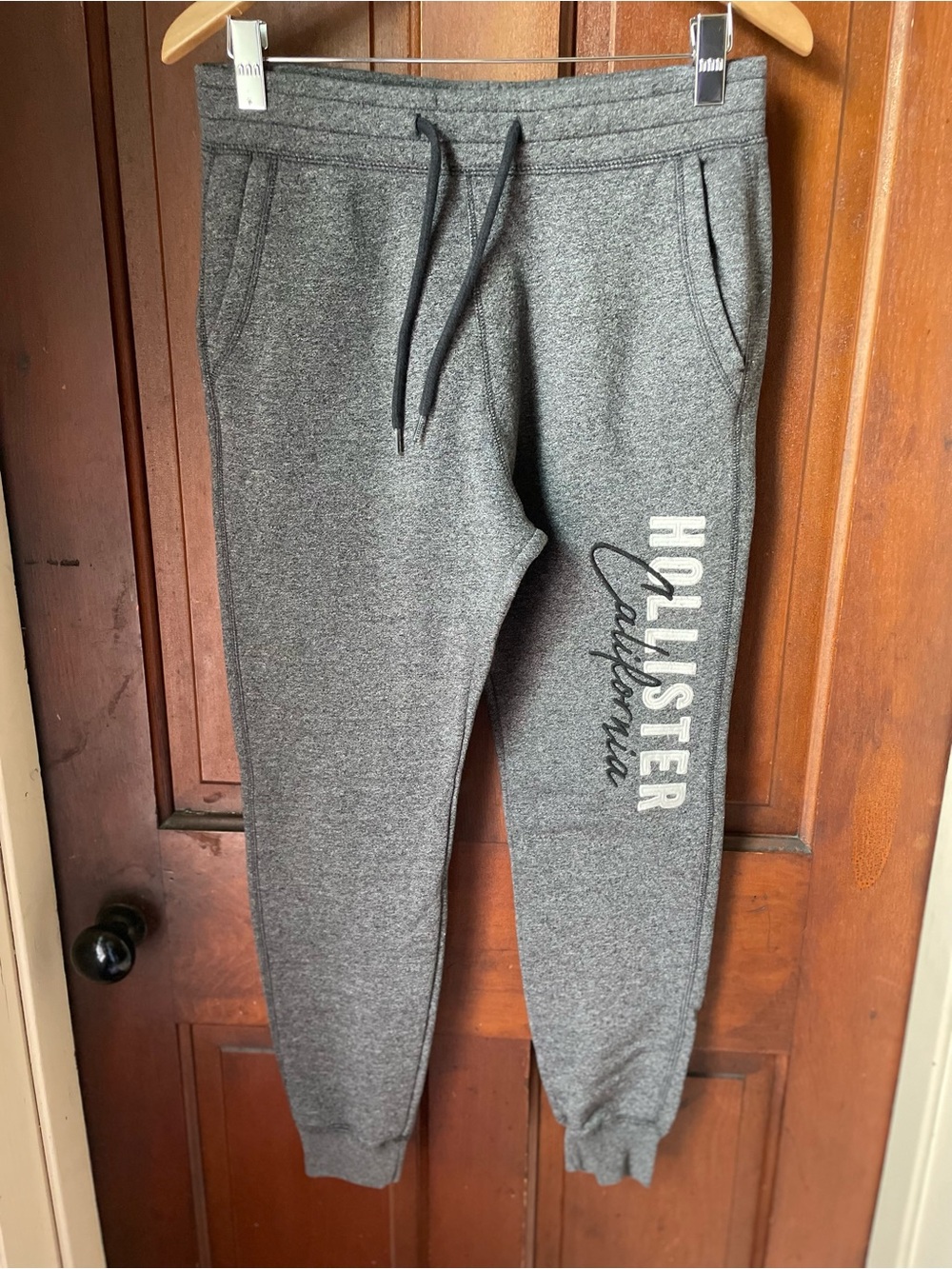 Hollister men's small gray sweatpants